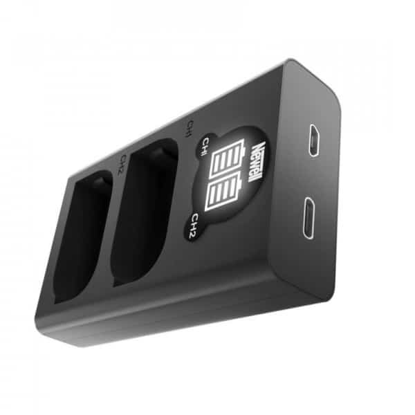 Newell NL2116 Dual USB-C Battery Charger for Panasonic DMW-BLF19 Batteries