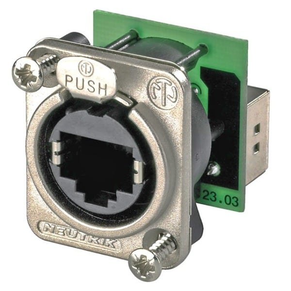 Neutrik NE8FDP-B EtherCON Panel Mount