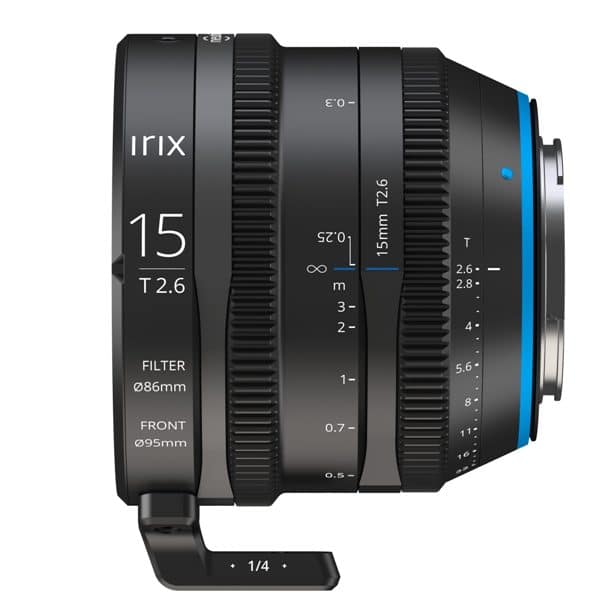 Irix 15mm T2.6 Cine lens PL Mount