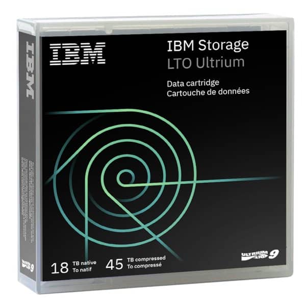 SymplyLTO Media  LTO-9 PRE-OPTIMISED Ultrium Data Cartridge Tape 18TB Native 45TB Compressed IBM