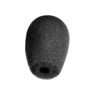 Lavaliere Microphone Windscreen Black for Small head Microphones (3mm)