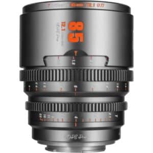 7artisans 85mm T2.1 Hope S35 Cine Lens (Canon EOS R, Titanium Gray)