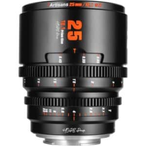 7artisans 25mm T2.1 Hope S35 Cine Lens (Sony E, Black)