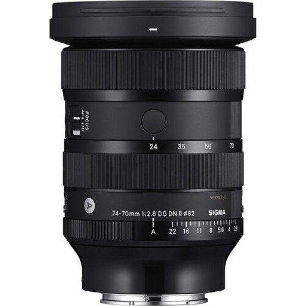 Sigma 24-70mm f/2.8 DG DN II Art Lens (Sony E) - New Era