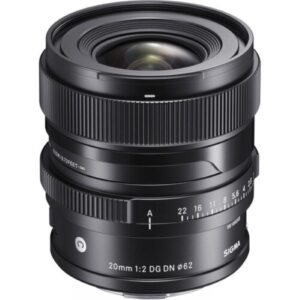 Sigma 20mm f/2 DG DN Contemporary Lens for Sony E