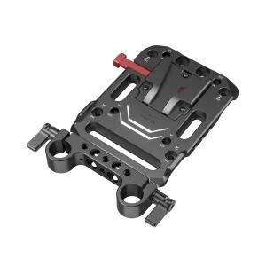 SmallRig 3016 V Mount Battery Plate with Dual 15mm Rod Clamp
