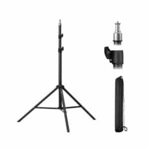 K&F Concept KF34.041 Light Stand 2m Portable Extendable Lighting Tripod with 1/4" Screw and Storage Bag.