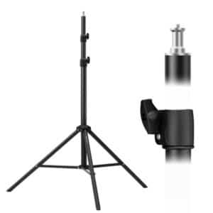 K&F Concept KF34.043 Light Stand 2.8M Portable Extendable Stand Heavy Duty with 1/4" Screw.