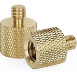 AccPro 1/4 Male To 3/8 Male Screw Adapter SC-03