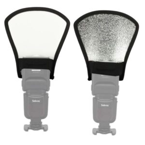 AccPro Reflector Flash Diffuser Silver/White LS-28