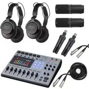 Podcast Studio 2 person Bundle Pack 3