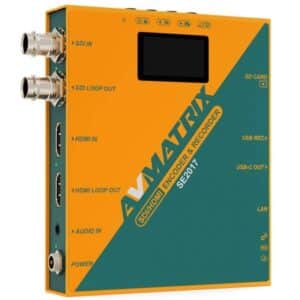 AVMATRIX SE2017 3G-SDI/HDMI Streaming Encoder/Recorder