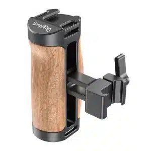 SmallRig 2978 Wooden NATO Side Handle (with Quick Release NATO Rail)