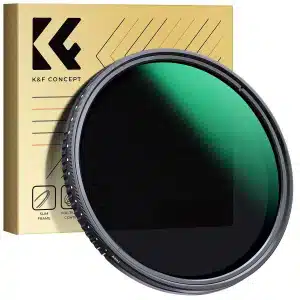 K&F KF01.2361V1 72mm ND2-ND400 Variable Filter (1-9 Stop) 24 Layers of Nano-coating