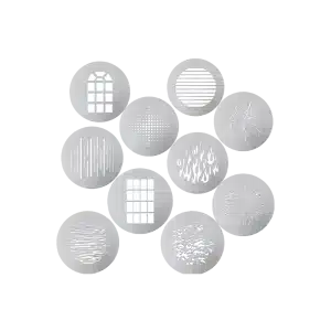 Aputure Gobo (B-Size) Gobo pack for Spotlight Mount II x10pcs