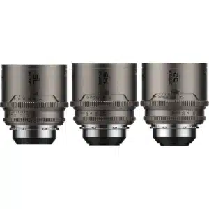 DZOFilm Arcana Anamorphic Prime 3-Lens Kit (ARRI PL, Titanium)