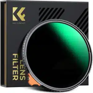 K&F Concept KF01.2321 105mm Variable ND Filter ND2-400 (1-9 Stops) Lens Filter Waterproof Scratch Resistant with 28 Layers of Nano-coating Nano-Xcel Series