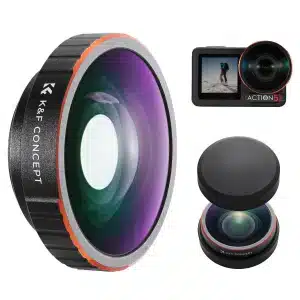 K&F Concept KF12.0010 Wide-Angle Lens Compatible with DJI Osmo Action 5 Pro