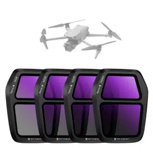 K&F Concept SKU.2339 ND Filter Set for DJI Air 3S, ND8 + ND16 + ND32 + ND64 Neutral Density Light Reduction Filters, HD Optical Glass