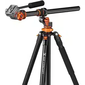 K&F Concept T254A7 Video Tripod with FH-03 Fluid Head KF09.137