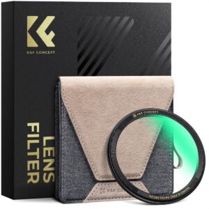 K&F CONCEPT MC UV Filter Compatible with Leica Q3 43/Q3 28/Q3/Q2,Super Slim with 36 Multi-Layer Coatings High Definition Brass Frame Design (Nano-X PRO Series) KF01.3235