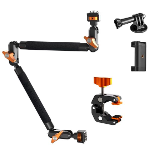 K&F KF31.201 22" Magic Arm Clamp Kit Overhead Desk Camera Mount