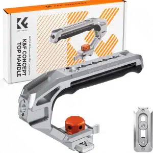 K&F KF31.234 Camera Top Handle with Dual Mount (3/8"-16 Locating & NATO)