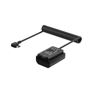 SmallRig 6539 Dummy Battery Power Cable for USB-C for Sony NP-FZ100
